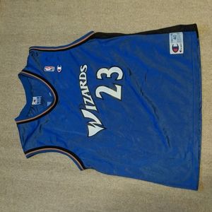 Vintage champion replica Washington wizards Michael Jordan jersey